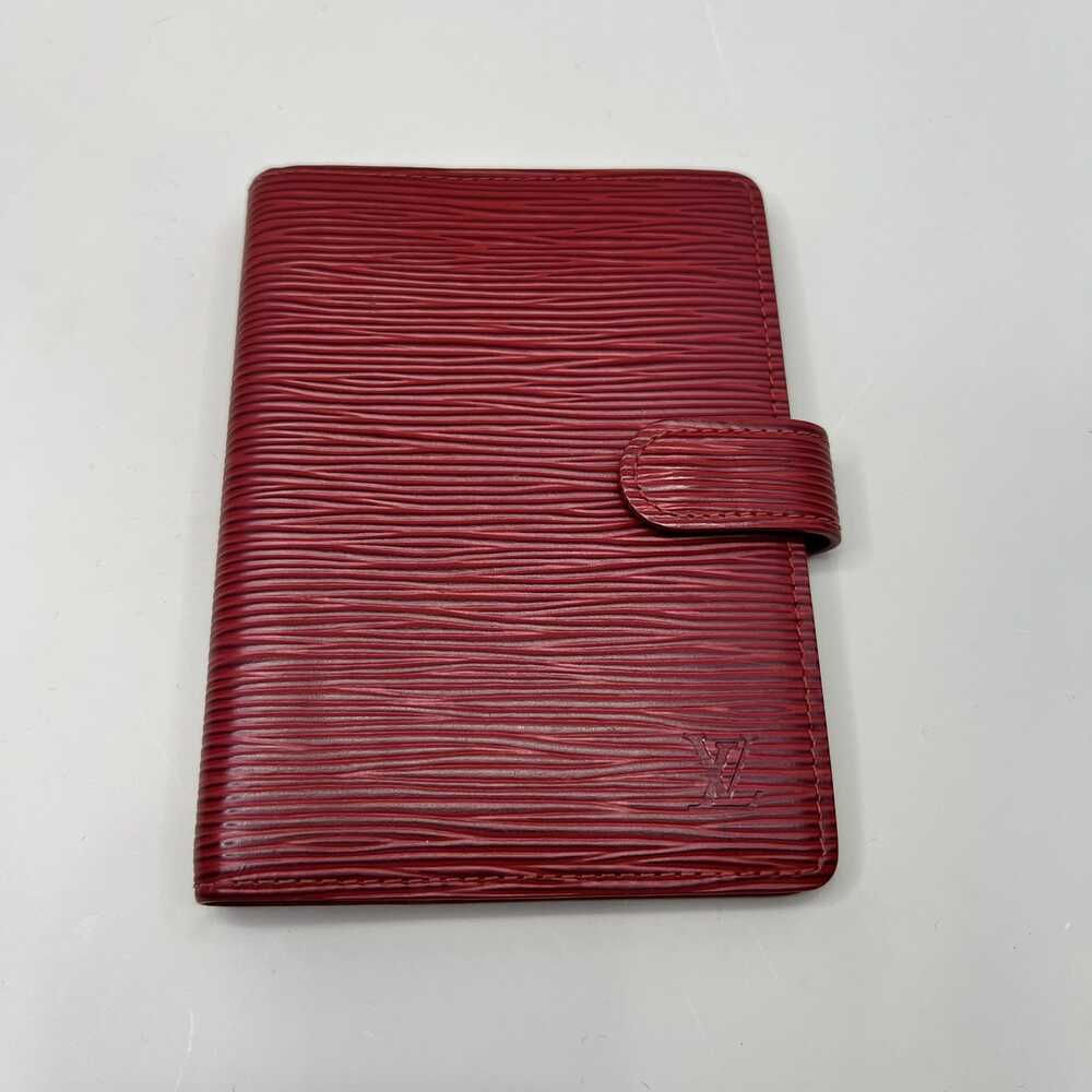 Louis Vuitton Agenda PM Red Epi Leather